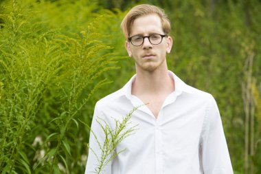 Genç bir adamın portresi