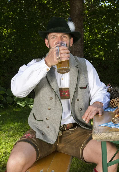 Bavarian man — Stock Photo, Image