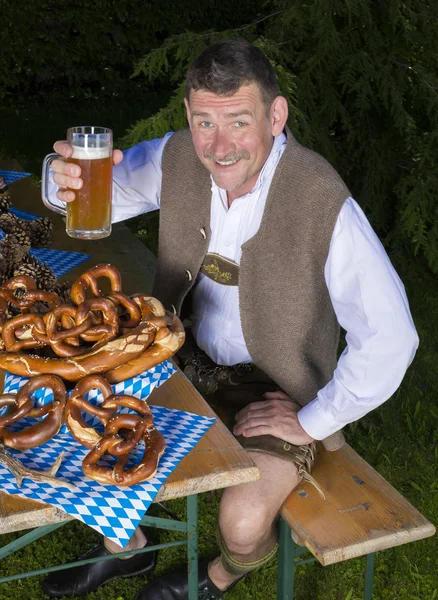 Bavarian man — Stock Photo, Image