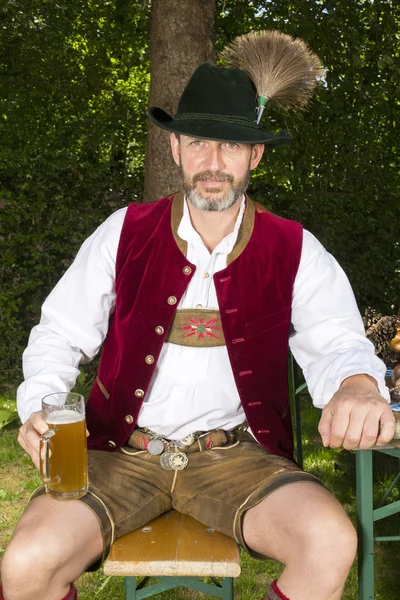 Баварский мужчина — стоковое фото