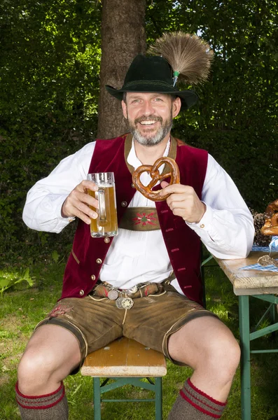 Bavarian man — Stock Photo, Image