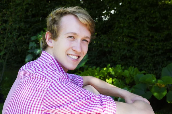 Portrait of a blond man — Stock Photo, Image