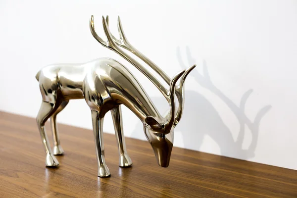 Silver reindeer — Stock Photo, Image