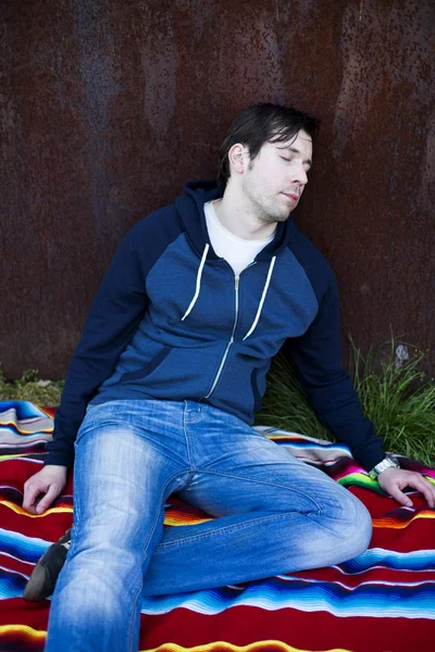 Man passed out — Stock Photo, Image