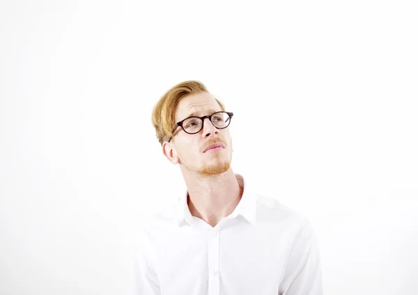 Retrato de un joven pelirrojo — Foto de Stock