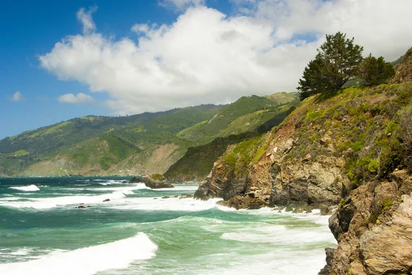 Línea costera en California — Foto de Stock