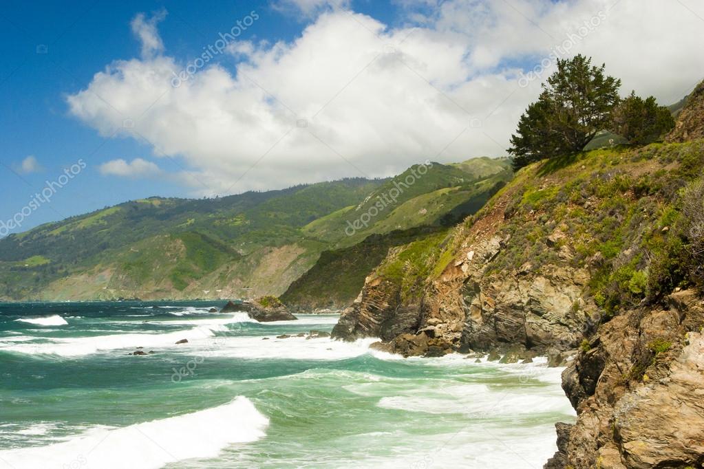 coastline in California