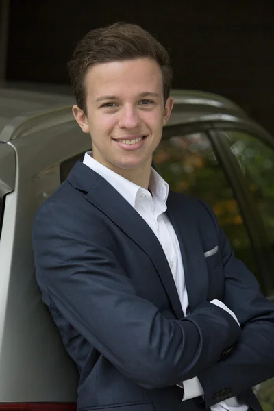 Retrato de um jovem — Fotografia de Stock