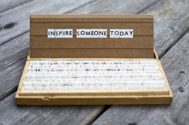 inspire someone today clipart