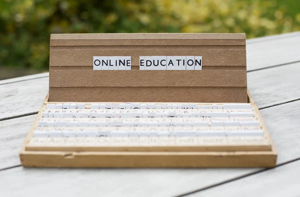 Edukacja online — Zdjęcie stockowe