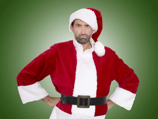 Upset Santa Claus — Stock Photo, Image