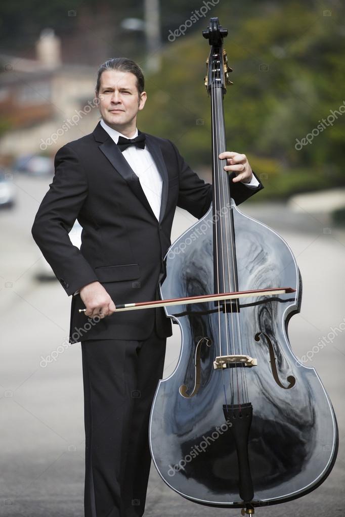 double bass photography