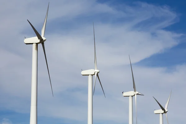 Wind turbines in Southern California — Stock Photo, Image