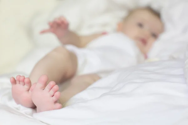 一个婴儿的脚 — 图库照片