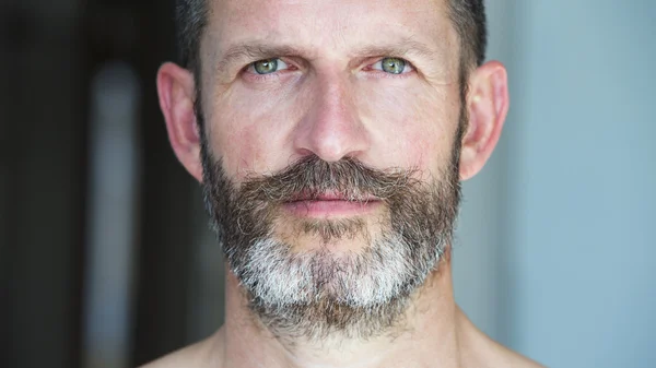 Retrato de un hombre con barba — Foto de Stock