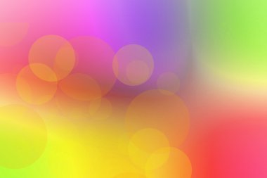 Çemberli soyut renkli arkaplan