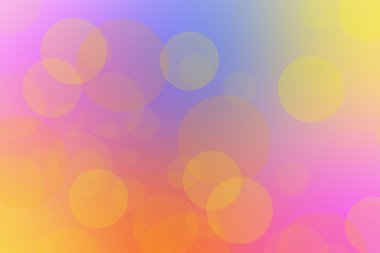 abstract colorful background with circles clipart