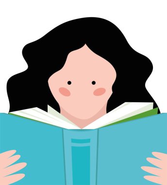 Suda yüzen bir kadın. Profil