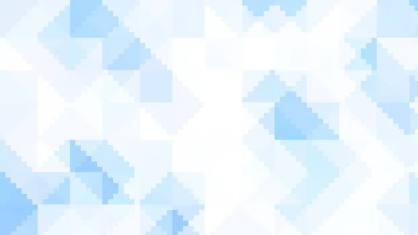 Fondo azul claro y blanco forma geométrica mosaico ilustración —  Fotos de Stock