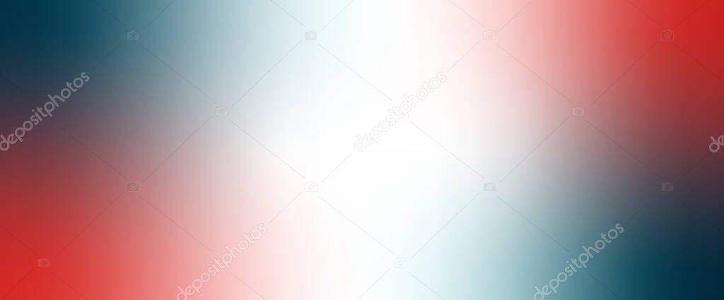 Shining vector background red dark blue and white blank banner illustration