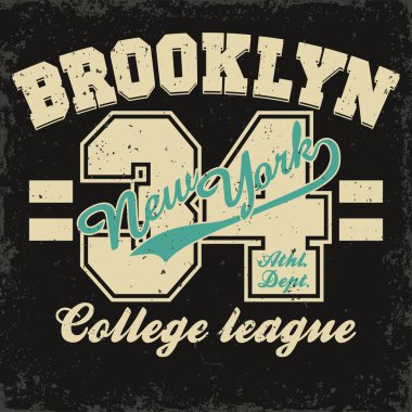 Brooklyn t-shirt grafik