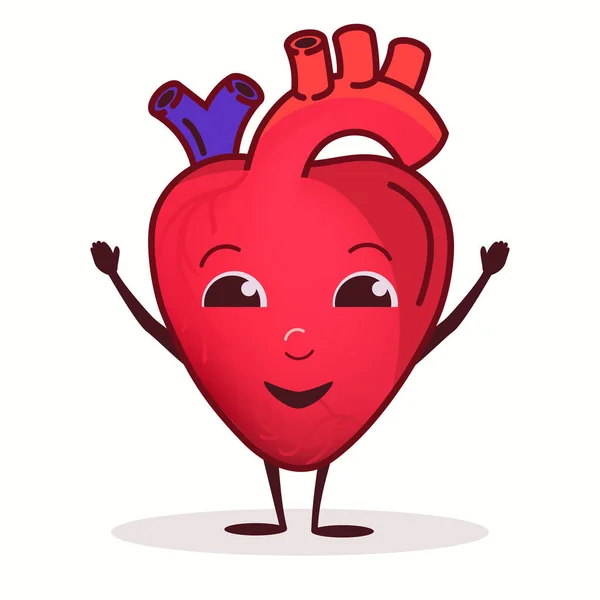 Καρδιά Χαρακτήρας με μπάλα μπάσκετ, Healthcare έννοια. Διάνυσμα — Διανυσματικό Αρχείο