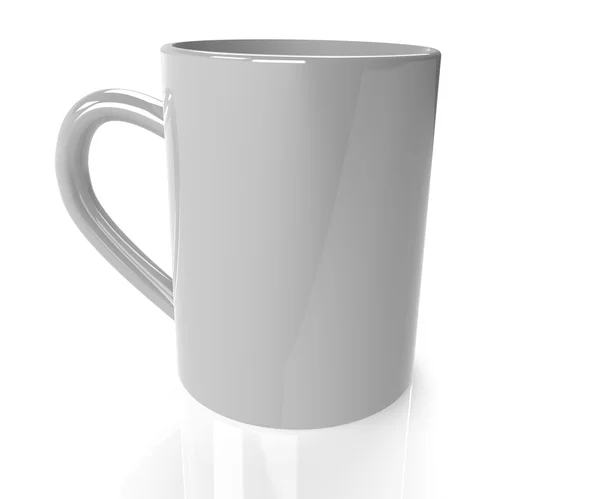 Cup isolated on white — Stock Photo, Image