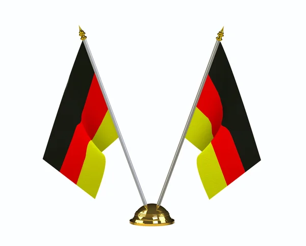 Tabel vlaggen van Duitsland — Stockfoto