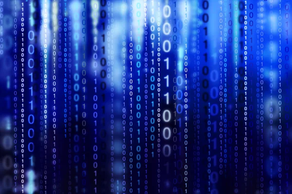 Binary code background — Stock Photo, Image