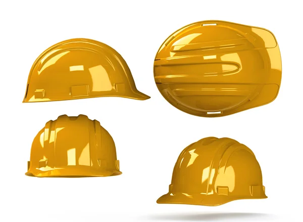 Шлем промышленной безопасности — стоковое фото
