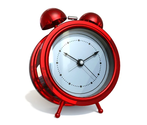 Red alarm clock — Stock Photo, Image