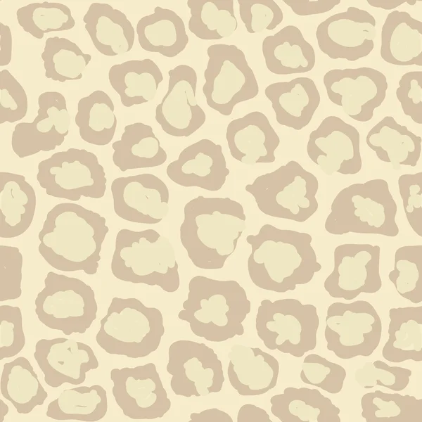 Fondo manchado sin costura de leopardo, textura de leopardo - Vector — Vector de stock