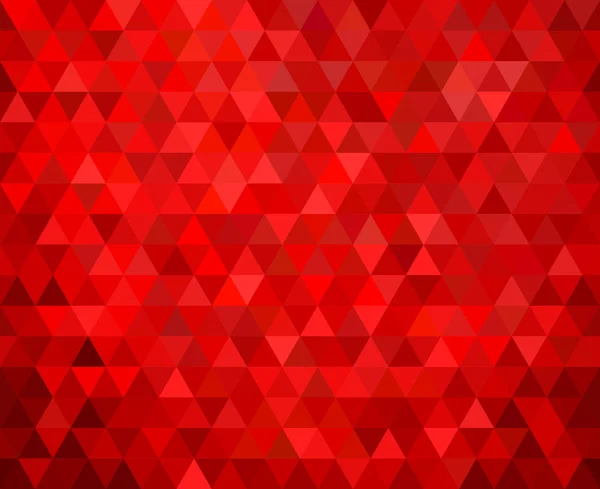 Seamless red geometric background — Stock Vector