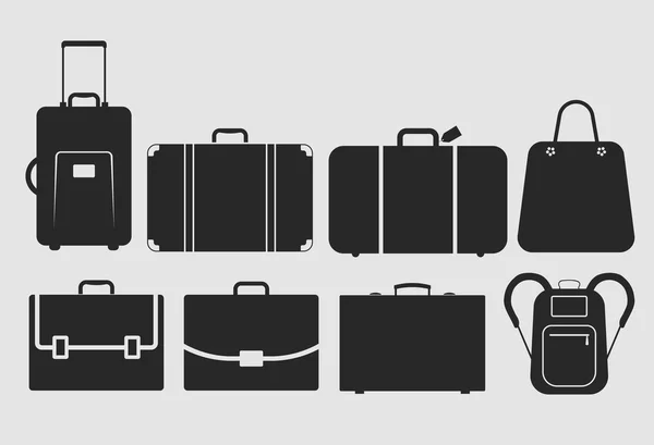 Set di icone della borsa vettoriale — Vettoriale Stock