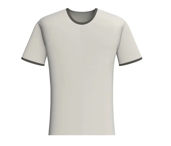 T-shirt pusty szablon — Zdjęcie stockowe