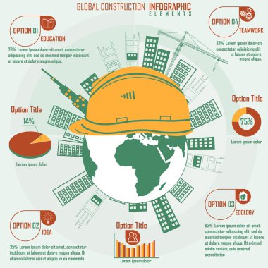 İnşaat infographics