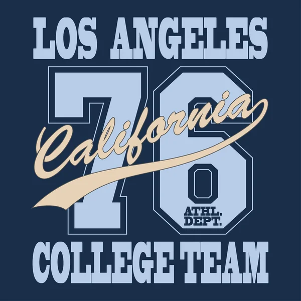 Camiseta de California — Archivo Imágenes Vectoriales