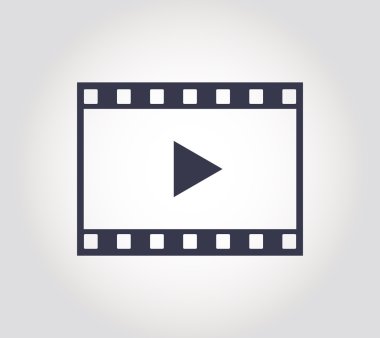 video icon - vector illustration