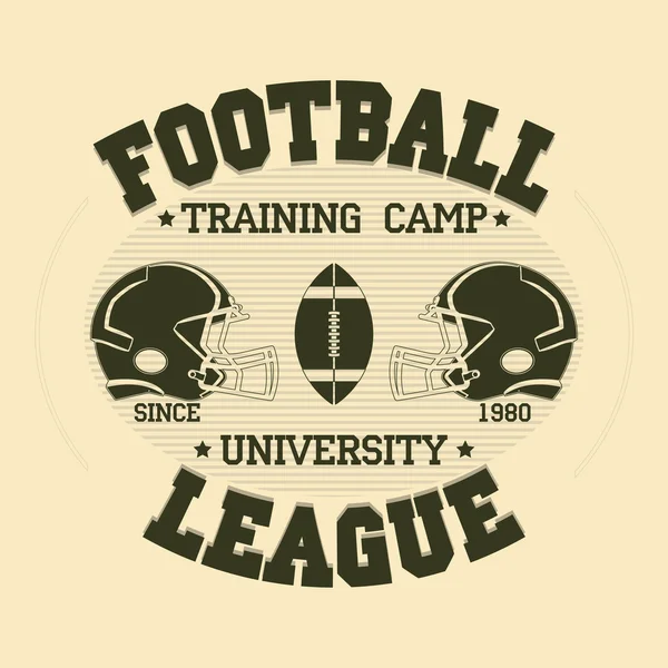 Futbol Spor Tipografi tişört