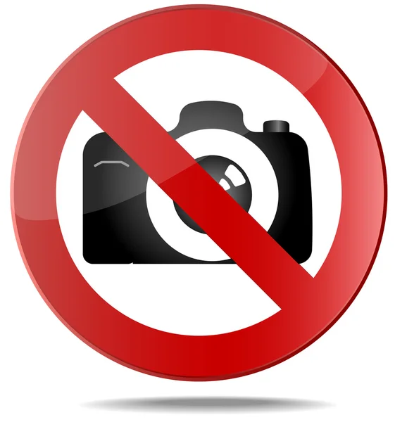 No photo - vector illustration — Stock Vector