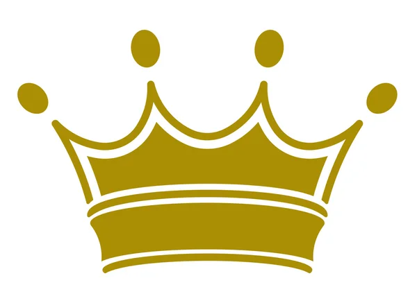 Couronne royale - vecteur — Image vectorielle