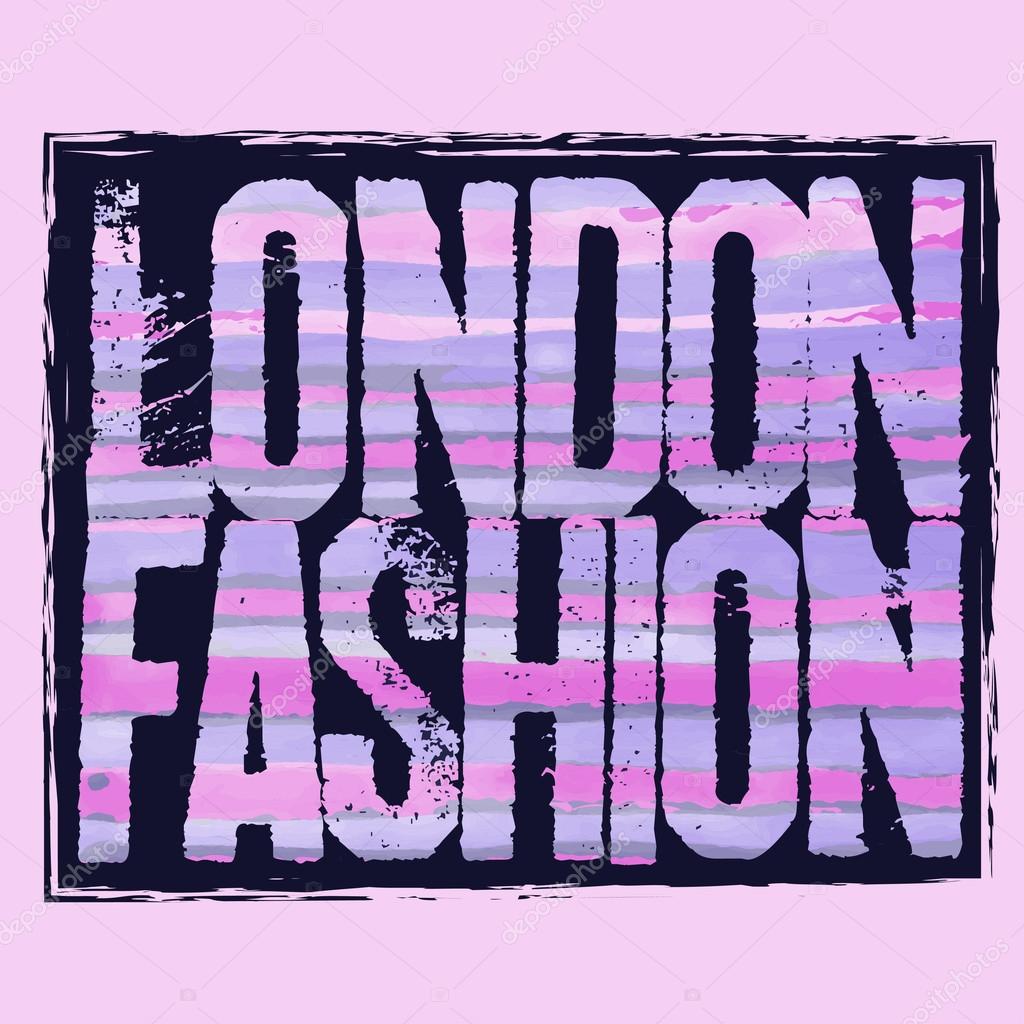 London city Typography Graphics, T-shirt design, the capital of England, vector illustration