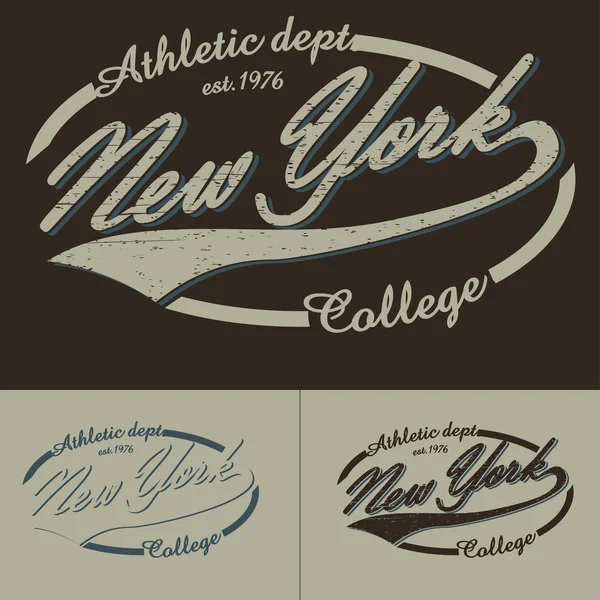 Нью-Йорк типографіки — стоковий вектор