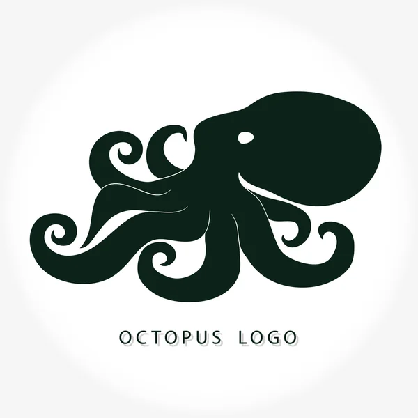 Octopus logo — Stock Vector