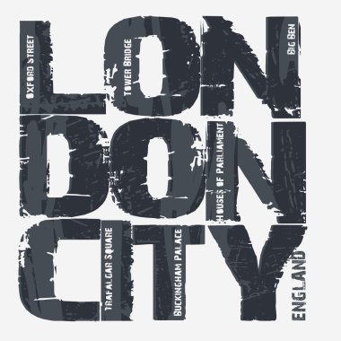 London City tipografi tasarım