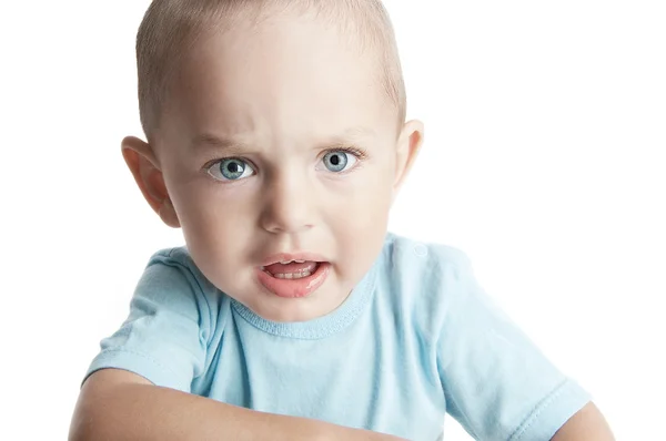 Liebenswerter kleiner Junge — Stockfoto