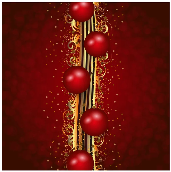 Kırmızı christmas illüstrasyon