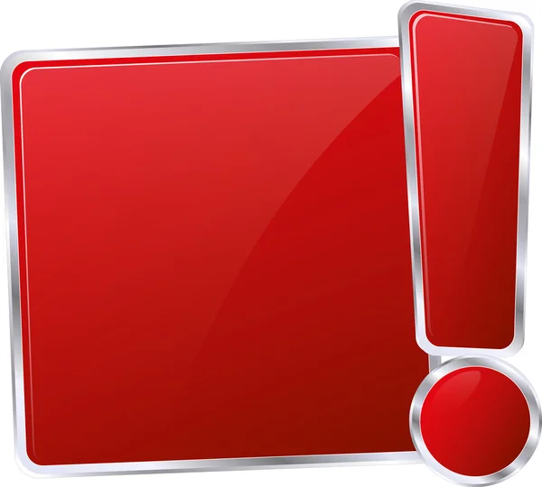 Moderne rode bord Vectorbeelden