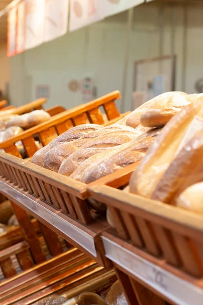 Fresh Soft White Bread Healthy Food — Stock Photo, Image