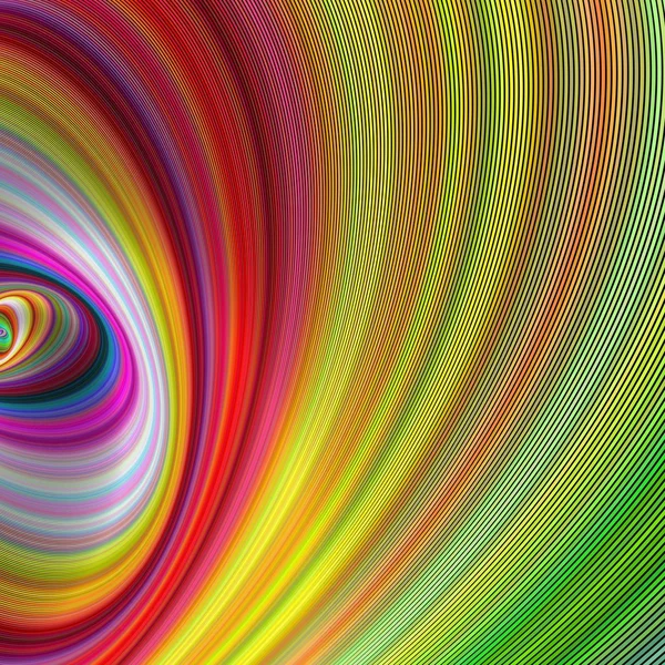 Galaxie vive - art abstrait généré par ordinateur — Image vectorielle